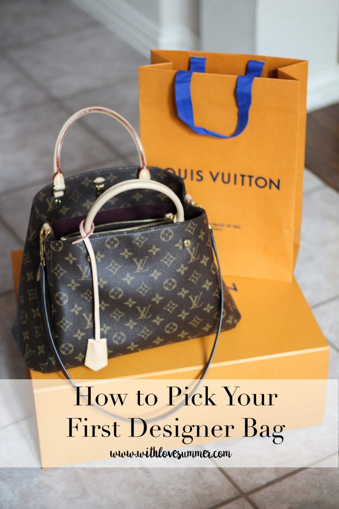 How to Choose Your First Designer Bag