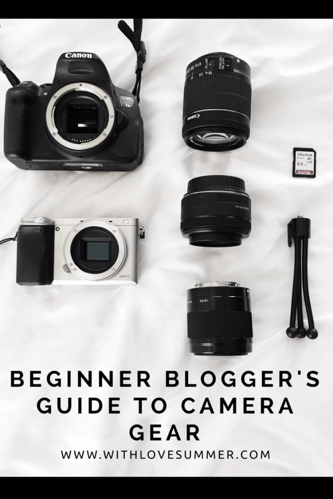 beginner's guide to blogging cameras